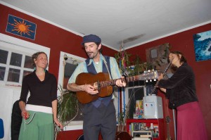 Sean Burns jammin with Ma Muse -- Such and AMAZING night at the manor!!