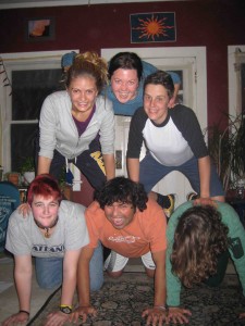 pyramid Manorites being silly (Erin, Mason, Staci, Kayla, Tony, Jill)