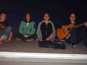 singing on the roof